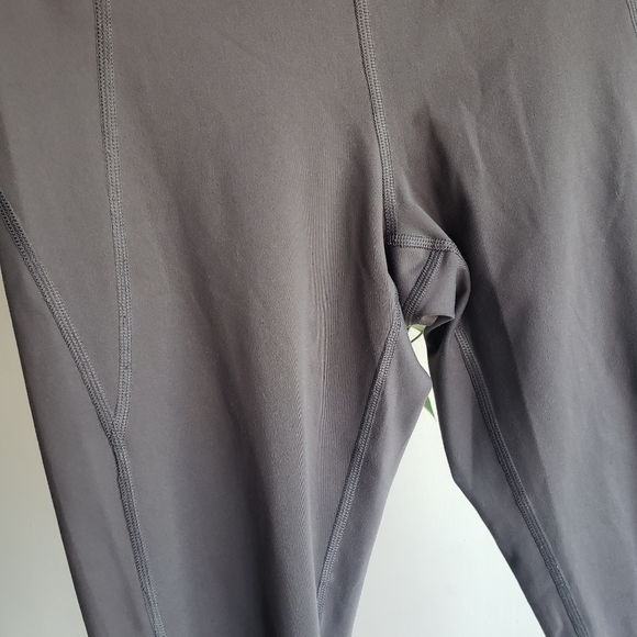 Girlfriend Collective Dark Grey High Rise Leggings Medium Compressive - Picture 10 of 13